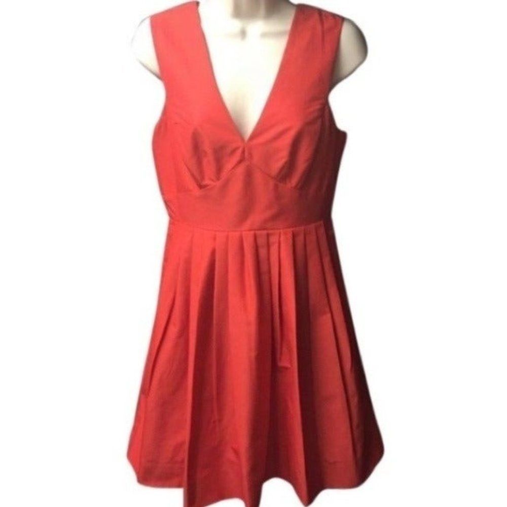 JCrew ALined Silhouette Pleated Dress Size 4P NWT